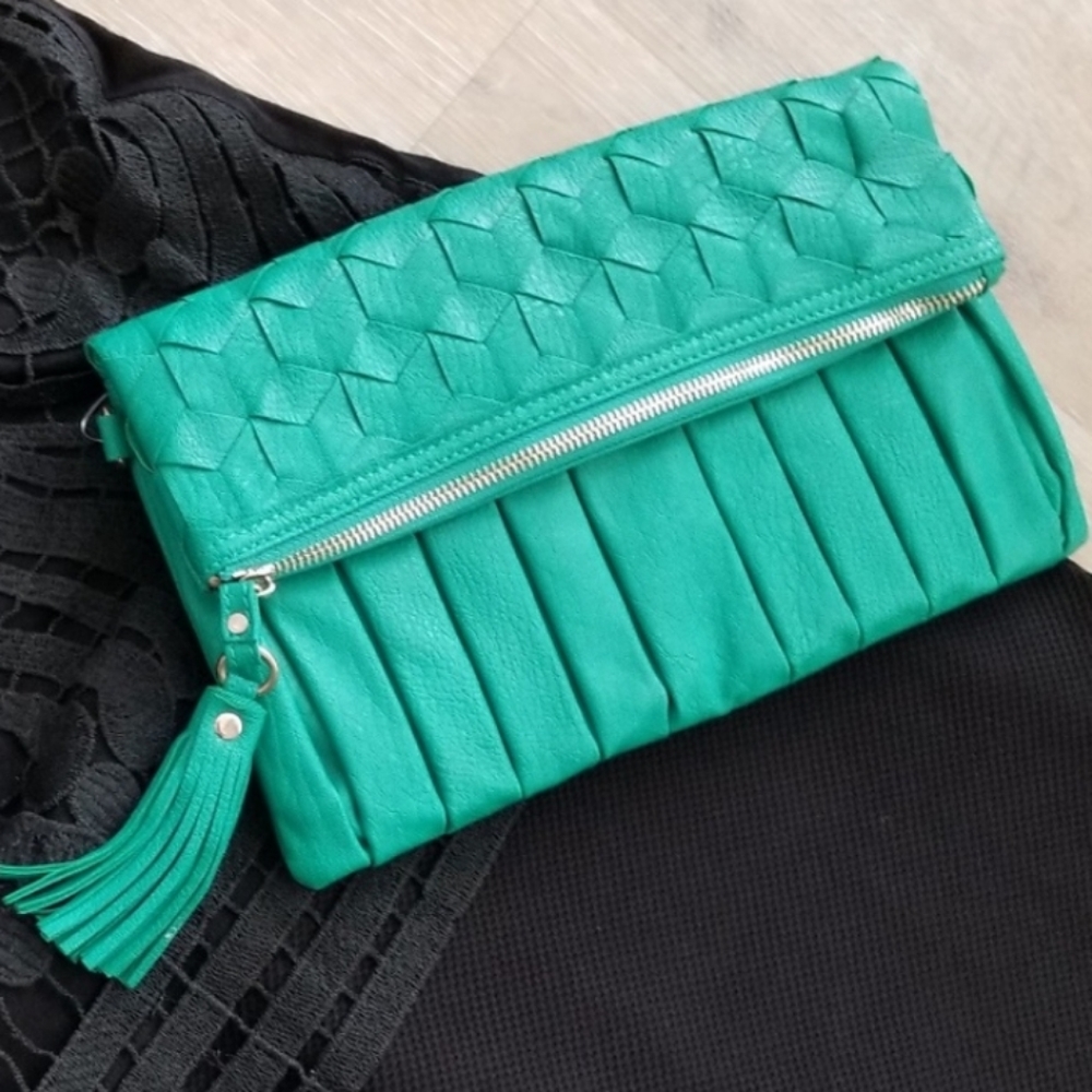 Green purse bag